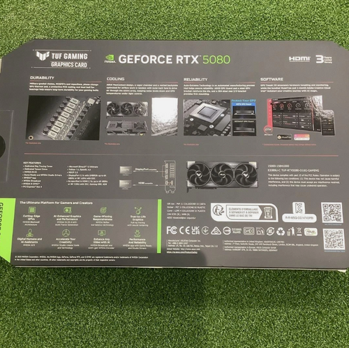 ASUS TUF Gaming GeForce RTX 5080 OC 16GB Graphics Card