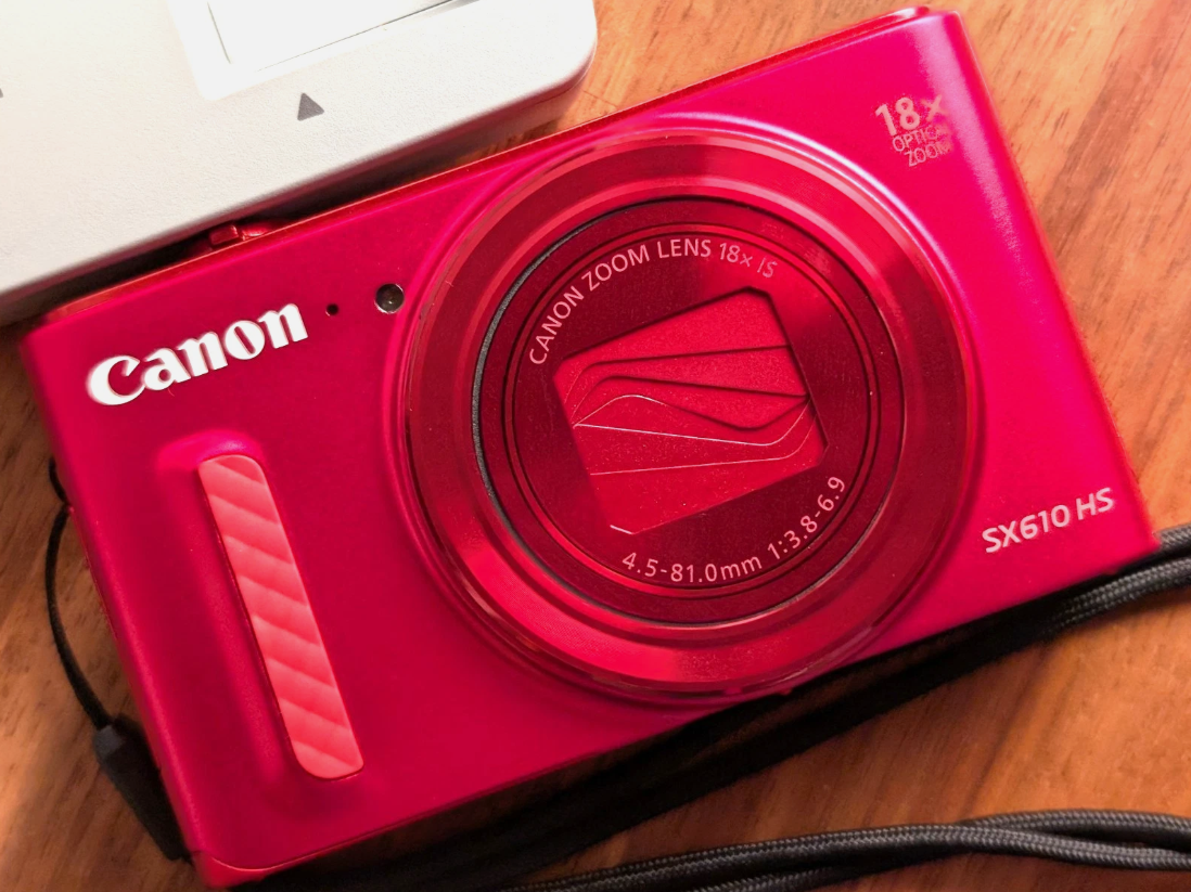 N MINT Canon Powershot SX610 HS Compact Digital Camera Zoom 18x English ok JP