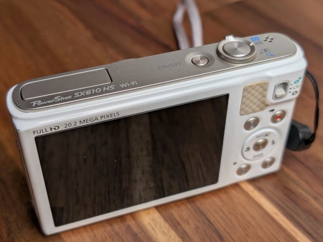 Excellent Canon Powershot SX610 HS Compact Digital Camera 18X 20.2MP English ok
