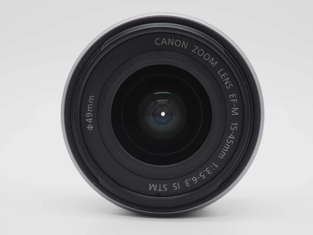 Canon EOS M100 White 24.2 MP Digital Camera 15-45mm Lens [Near Mint]