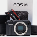 Canon EOS M 18.0MP Mirrorless Digital Camera Black [Near Mint]