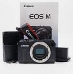 Canon EOS M 18.0MP Mirrorless Digital Camera Black [Near Mint]