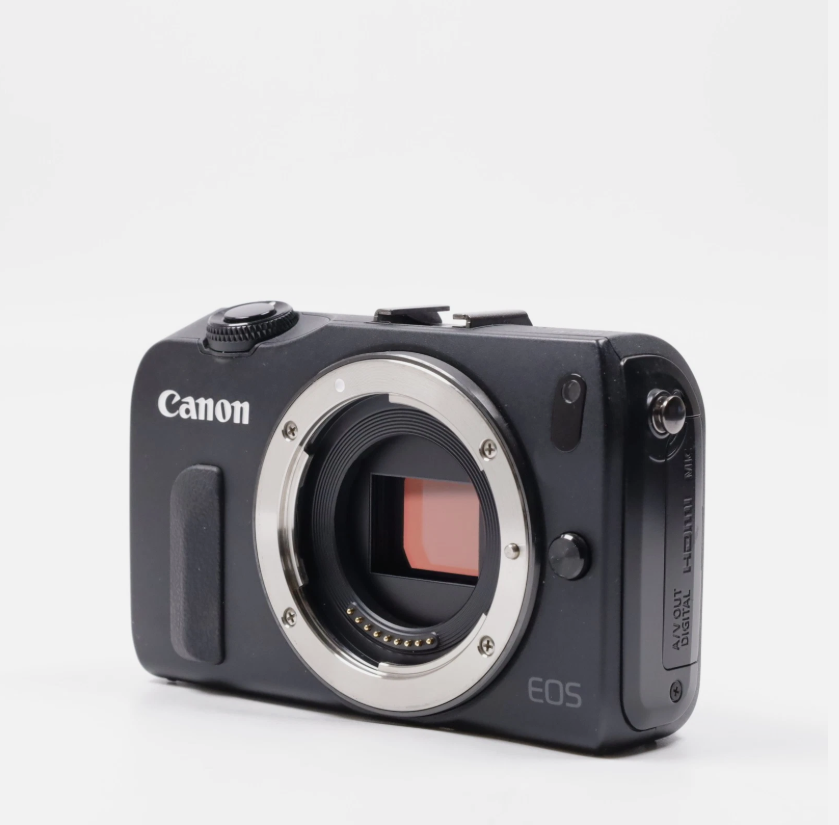 Canon EOS M 18.0MP Mirrorless Digital Camera Black [Near Mint]