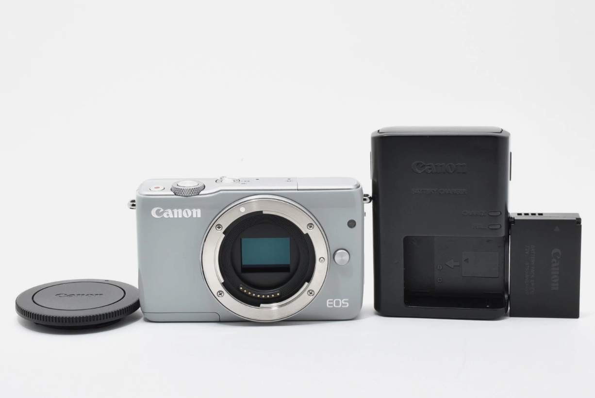 Canon EOS M10 Mirrorless Digital Camera Body Gray [Near Mint] Japan