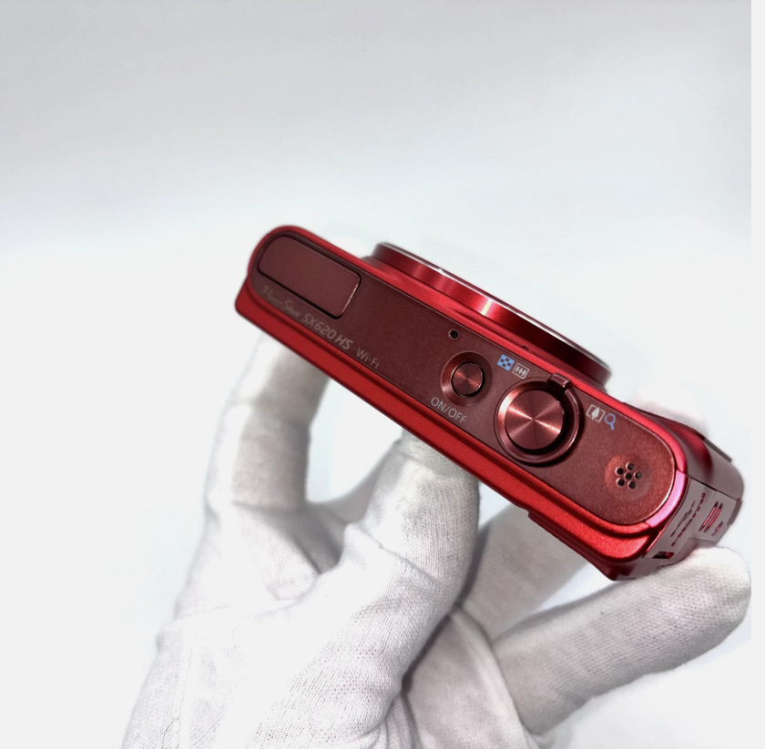 Canon PowerShot SX620 HS Red Digital Compact Camera w/ Charger Excellent