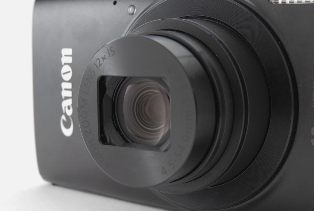 Canon IXUS170 Black 20MP Compact Digital Camera From JAPAN