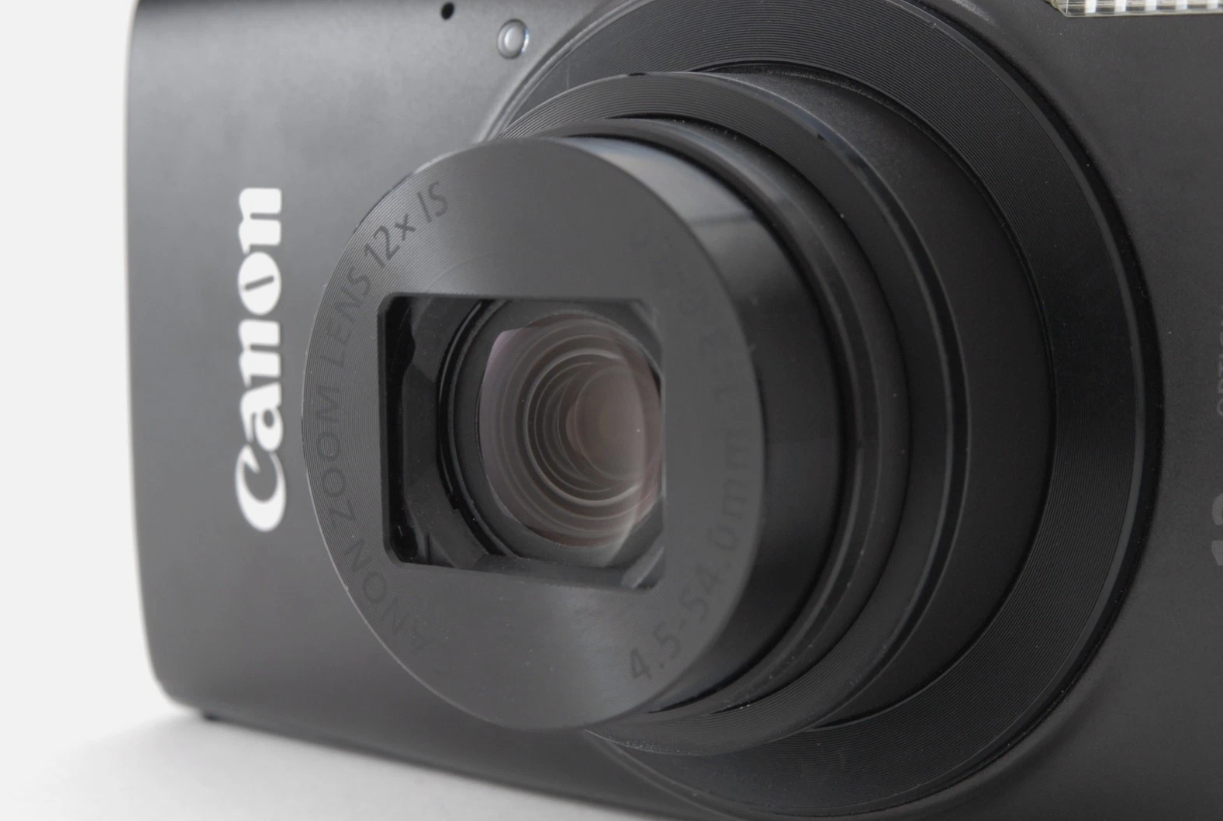 Canon IXUS170 Black 20MP Compact Digital Camera From JAPAN