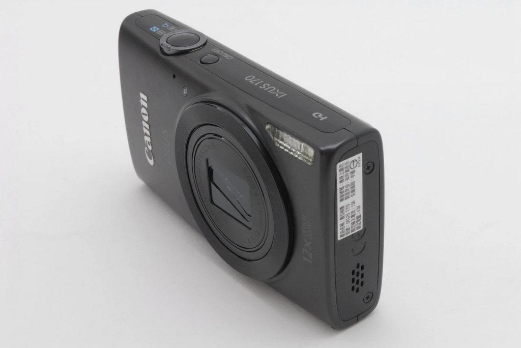 Canon IXUS170 Black 20MP Compact Digital Camera From JAPAN