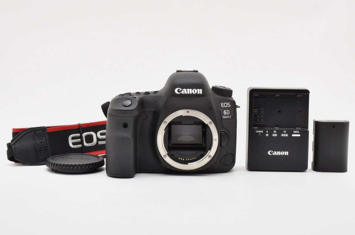 Canon EOS 6D Mark II Digital SLR Camera Shutter Count:14,829