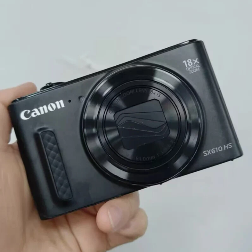 Canon PowerShot SX610 HS Digital Camera 18x Optical Zoom with Charger, SD Card