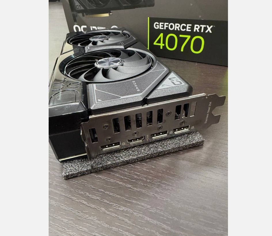 ASUS DualGeForce RTX 4070 OC Edition GDDR6X 12GB Graphics Card