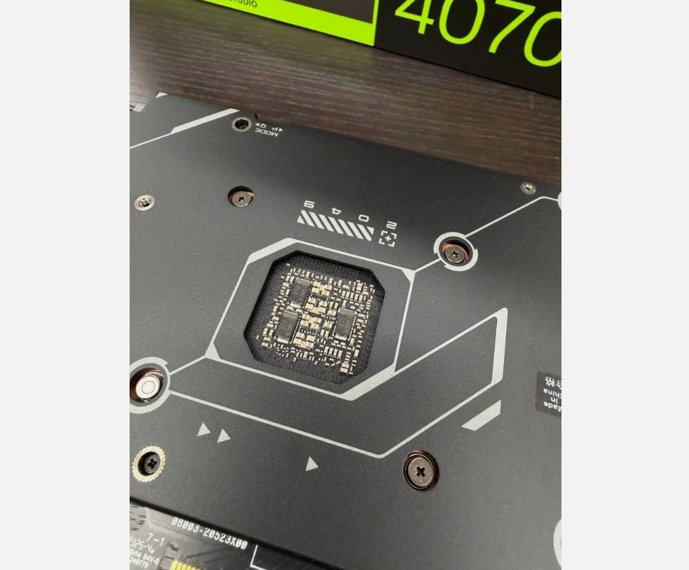ASUS DualGeForce RTX 4070 OC Edition GDDR6X 12GB Graphics Card