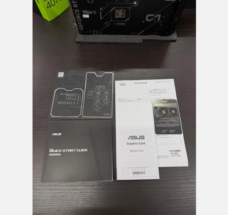 ASUS DualGeForce RTX 4070 OC Edition GDDR6X 12GB Graphics Card