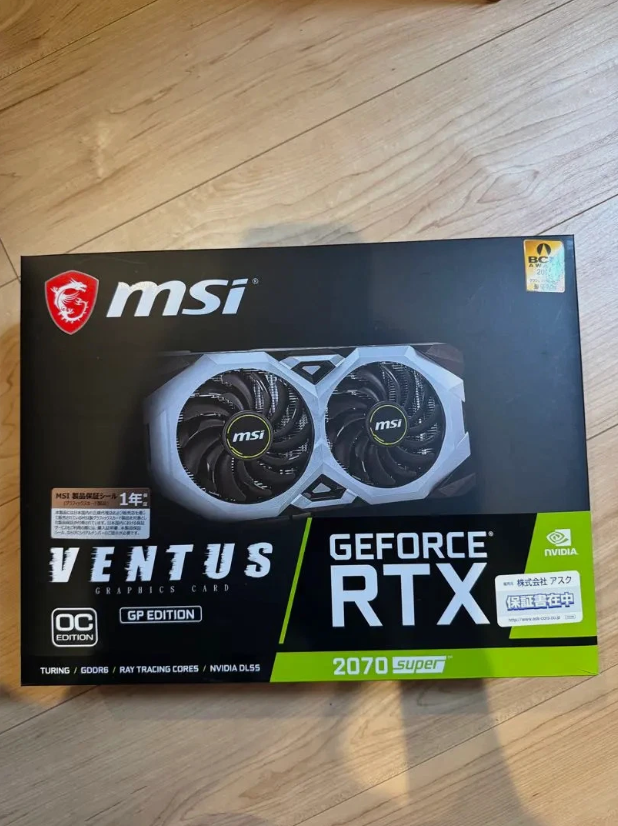 MSI GeForce RTX 2070 SUPER VENTUS OC GP edition Graphics card GPU For parts